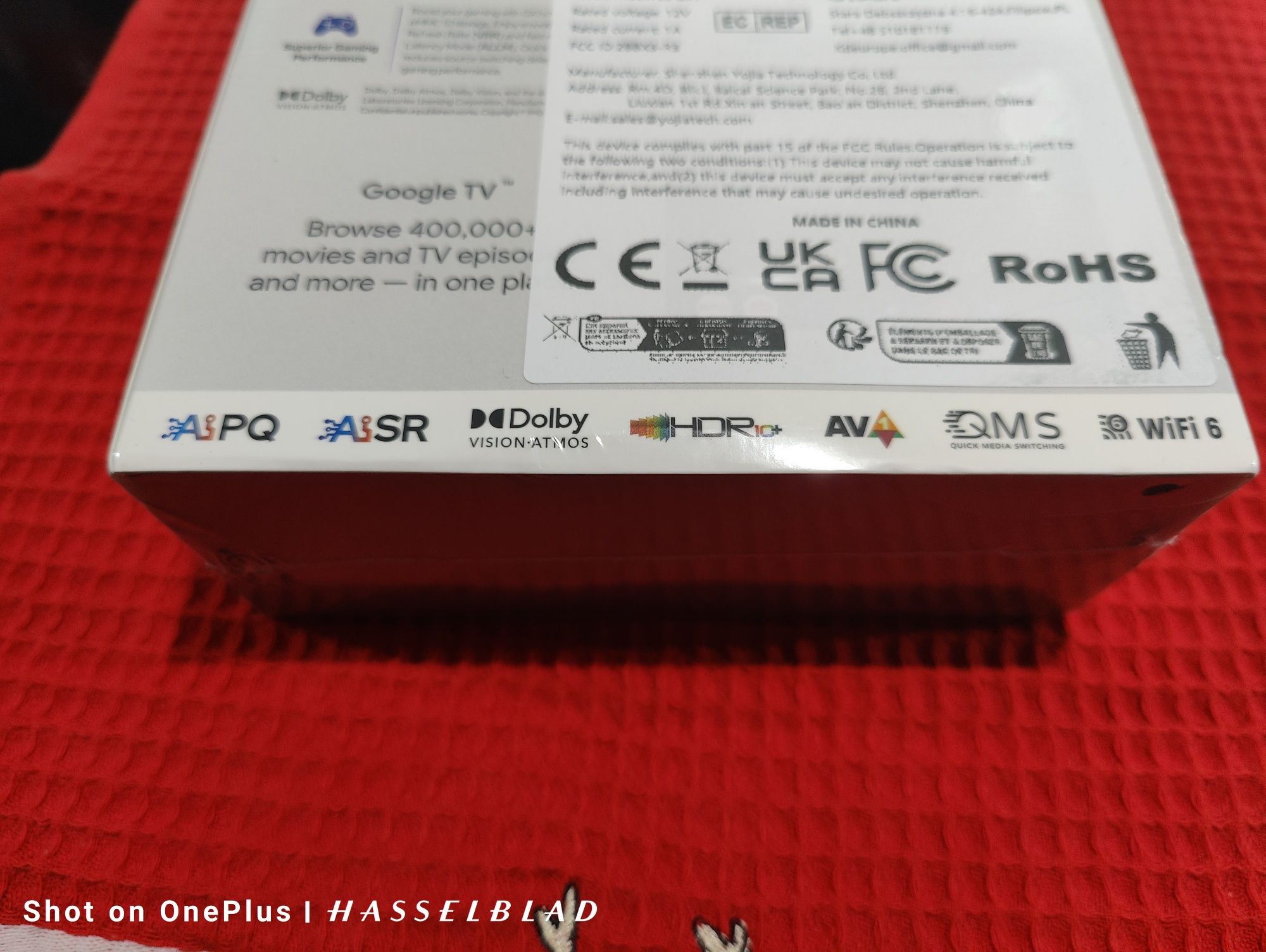 Rocktek GX1 Tv Box Android multimedia player google сертифициран Нов!