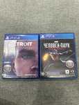 Игры на пс4-пс5 detroit и человек паук майлз моралес