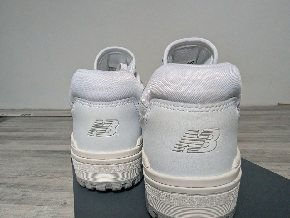 New Balance 550 White & Grey 42.5 Unisex