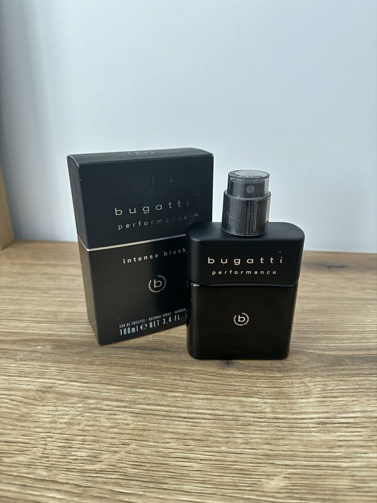 Парфюм Bugatti Performance Intense Black EDT, 100 ml