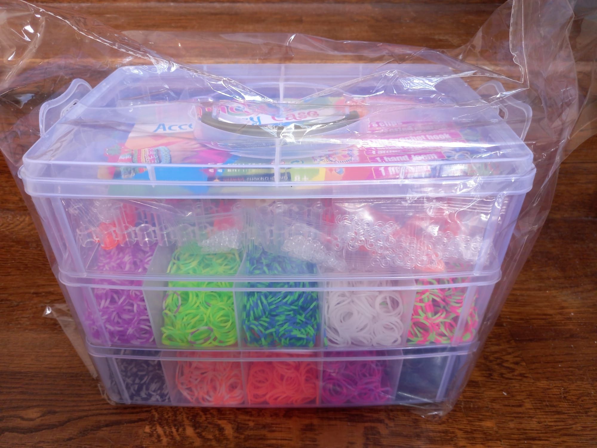 Kit complet LOOM BANDS-Bratari pentru elastice, 9000 buc