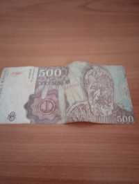 Bancnota 500 lei Constantin Brâncuși