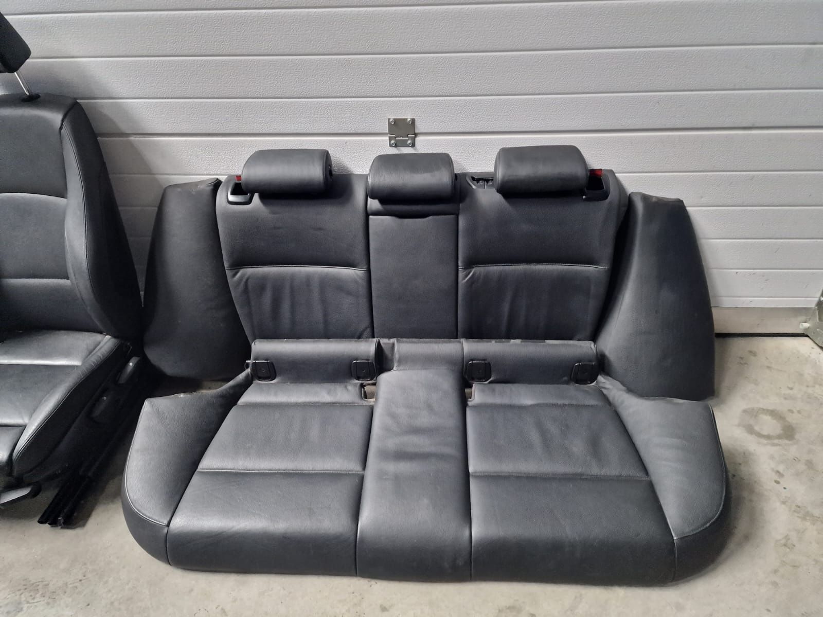 Interior scaune recaro sport piele neagră fara incalzire bmw e91