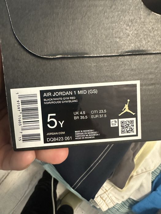 Nike air Jordan 1 37,5