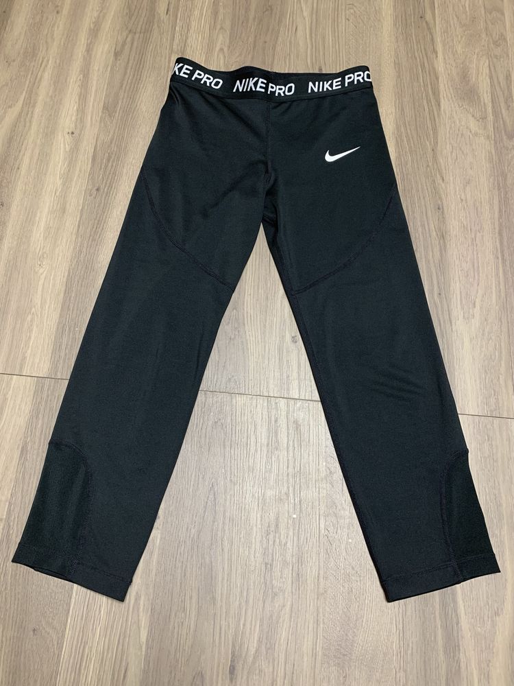 100% Оригинален дамски черен клин Nike Pro