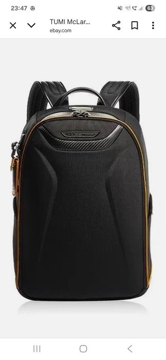 Tumi McLaren Velocity Backpack black