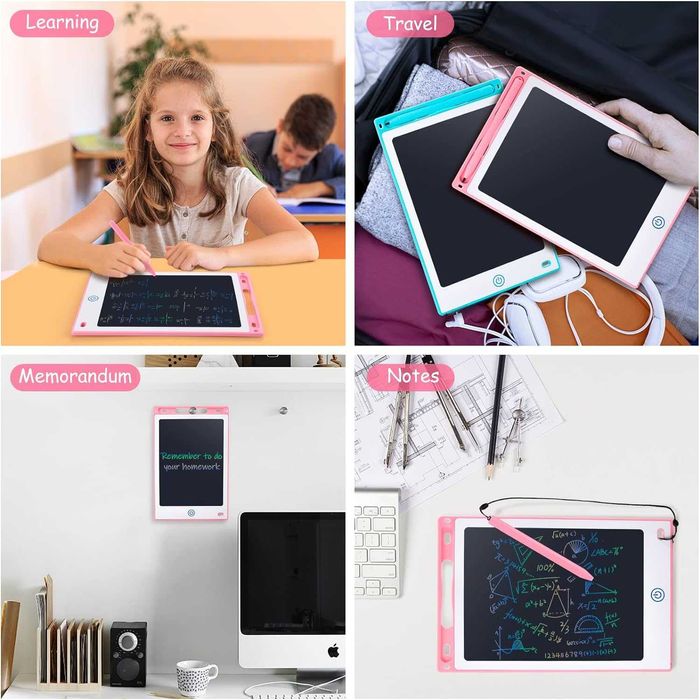 2 LCD електронни магически дъски за писане и рисуване, играчки за деца