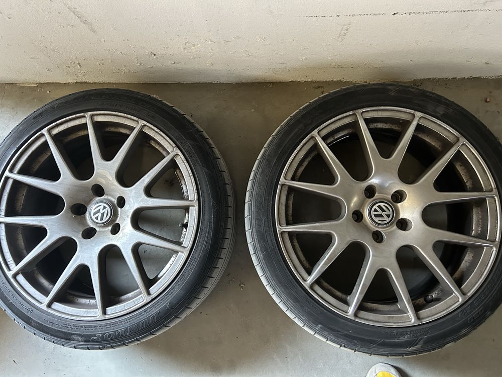 Jante 5x112 r18 cu anvelope vara