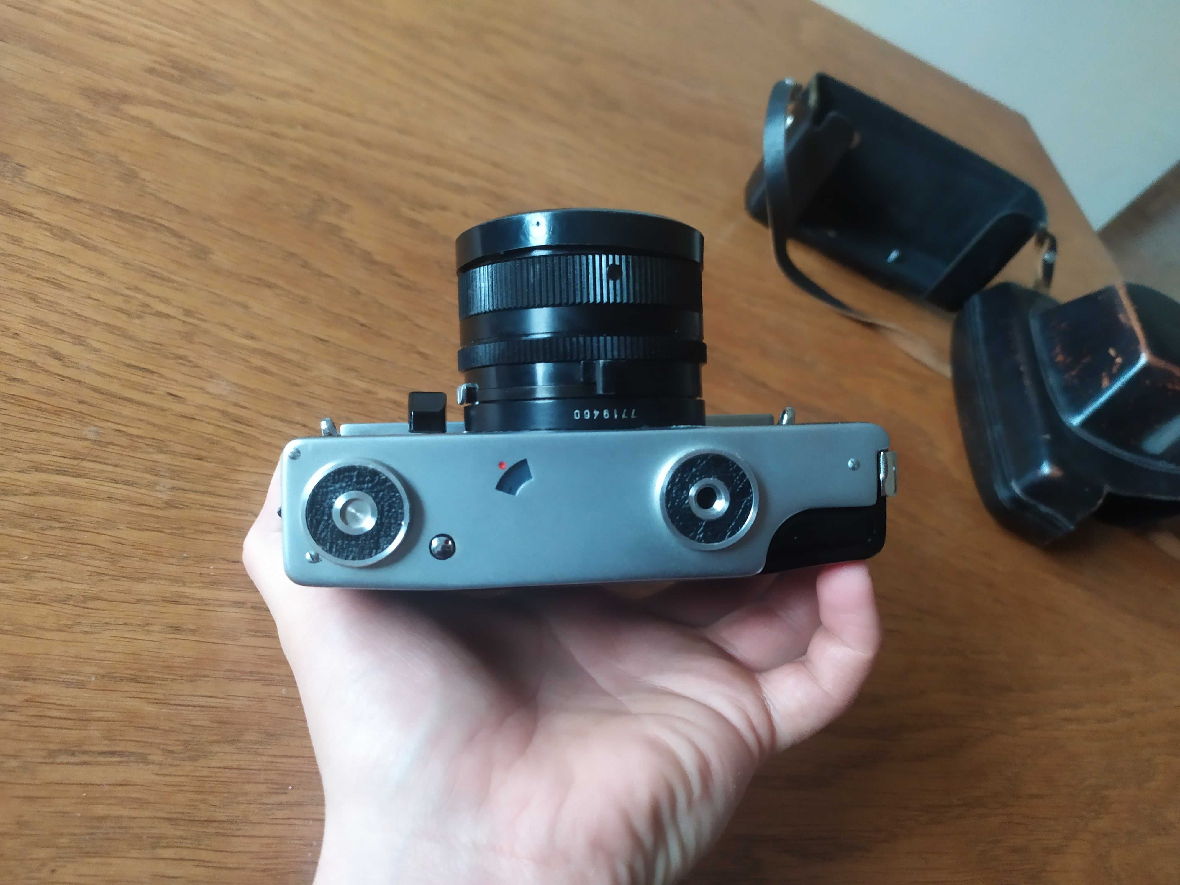 Фотоапарат СОКОЛ Автомат - като нов, с твърд калъф, напълно автентичен