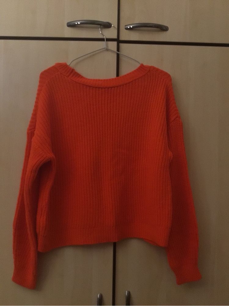 Pulover Knitwear,orange,nou nout,Femei,S,LC WAIKIKI