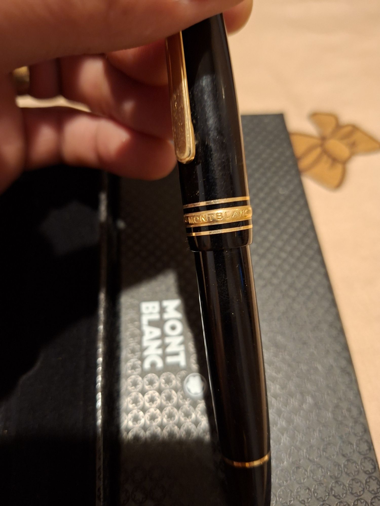 Stilou mont blanc original penita 18k