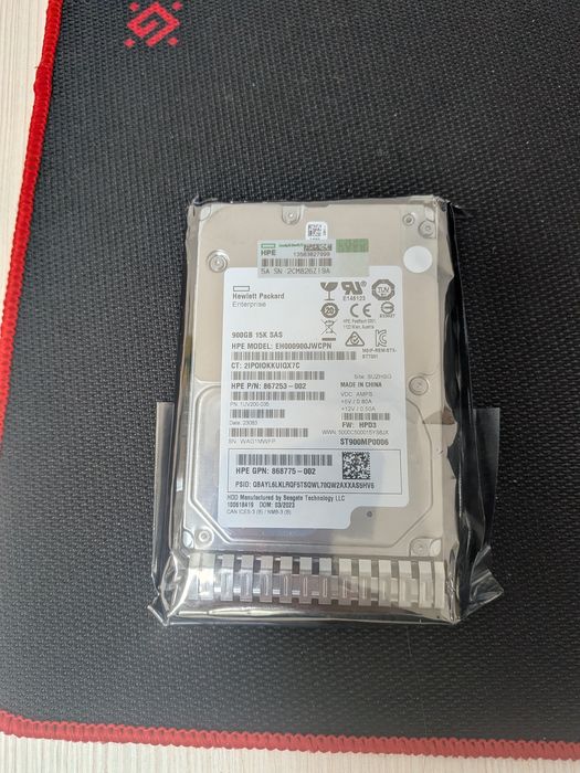 Оригинальный серверный HDD HPE новый