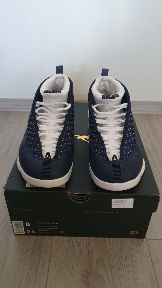 Air Jordan 15 Retro Obsidian Noi