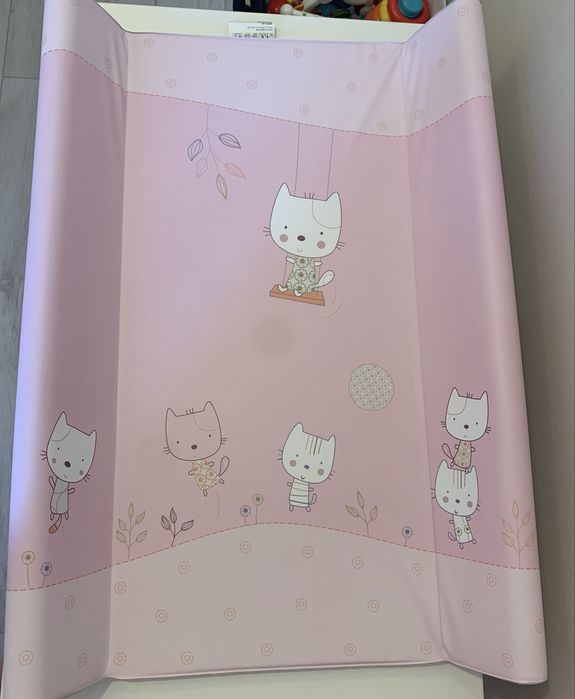 Твърда бебешка подложка за повиване Lorelli