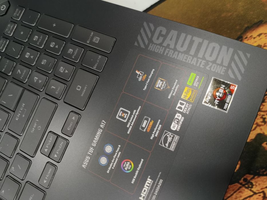 Asus Tuf Gaming A17 | RTX4050 6GB | Новый | YANGI