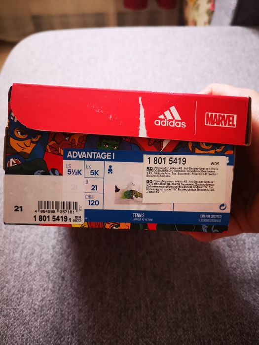 Adidași bebe Adidas Hulk marimea 21