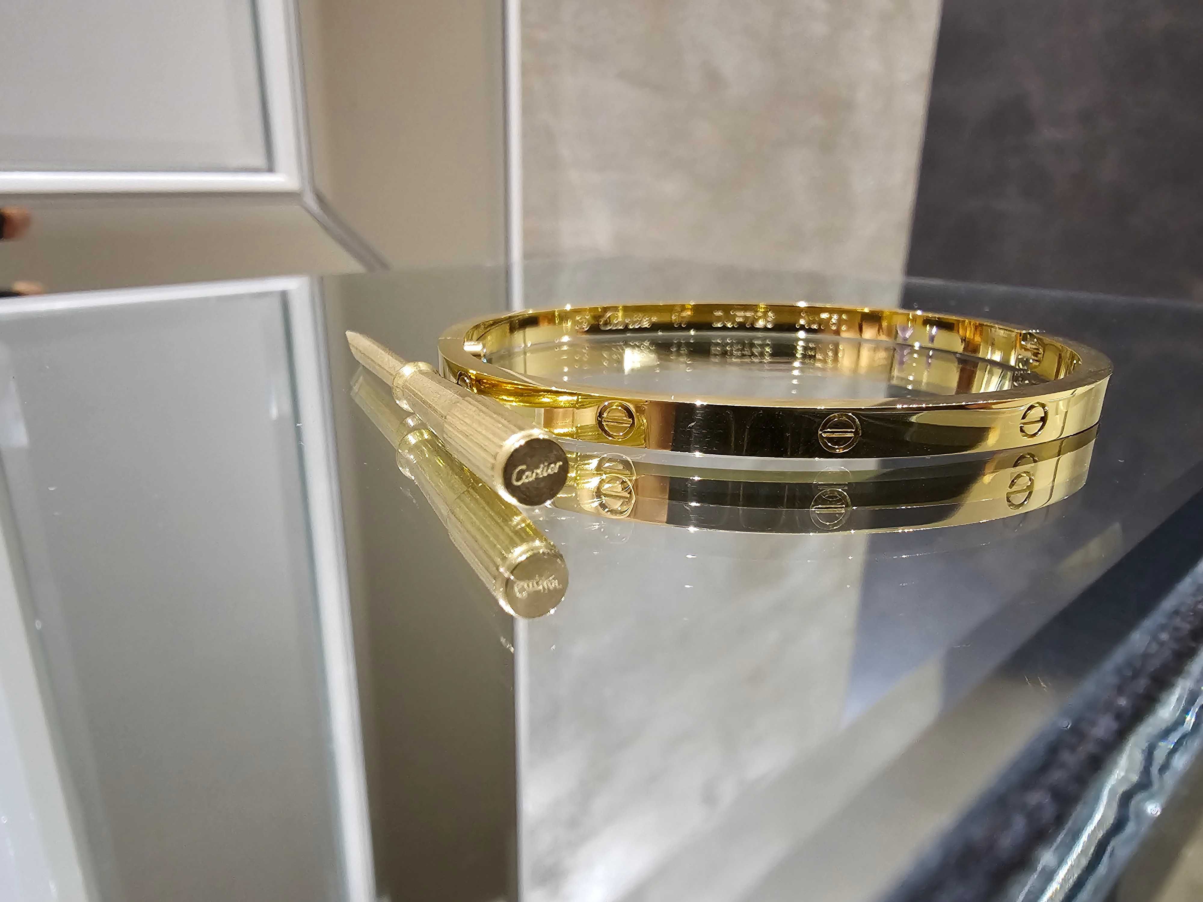 CARTIER Love Gold Classic Small Model Гривна с Отверка