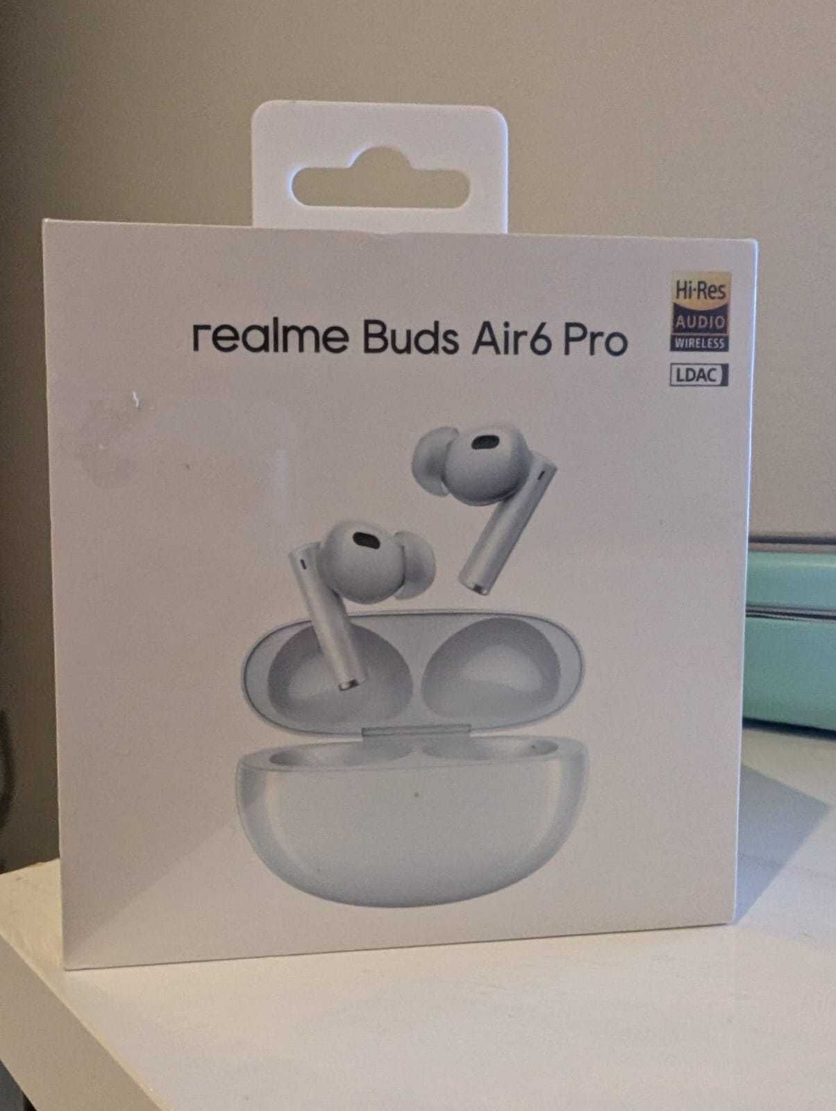 Casti In-Ear Realme Buds Air 6 Pro, ANC, Spatial Audio, Dynamic Bass,