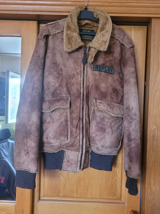 Geaca bomber cojoc Replay