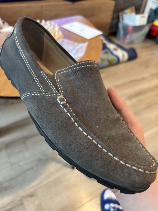 Mocasini din piele GEOX, nr. 40