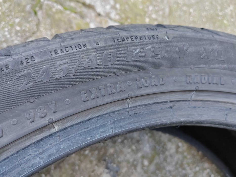 245/40/19 1бр.Matador гума