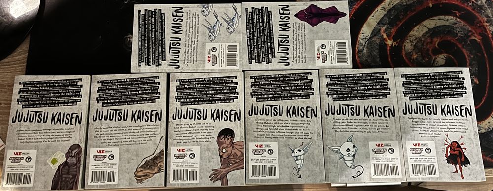 Jujutsu Kaisen(manga) Vol.15-Vol.22