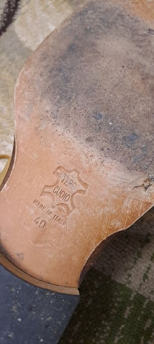 pantofi  piele veri cucio & suolo cuoio