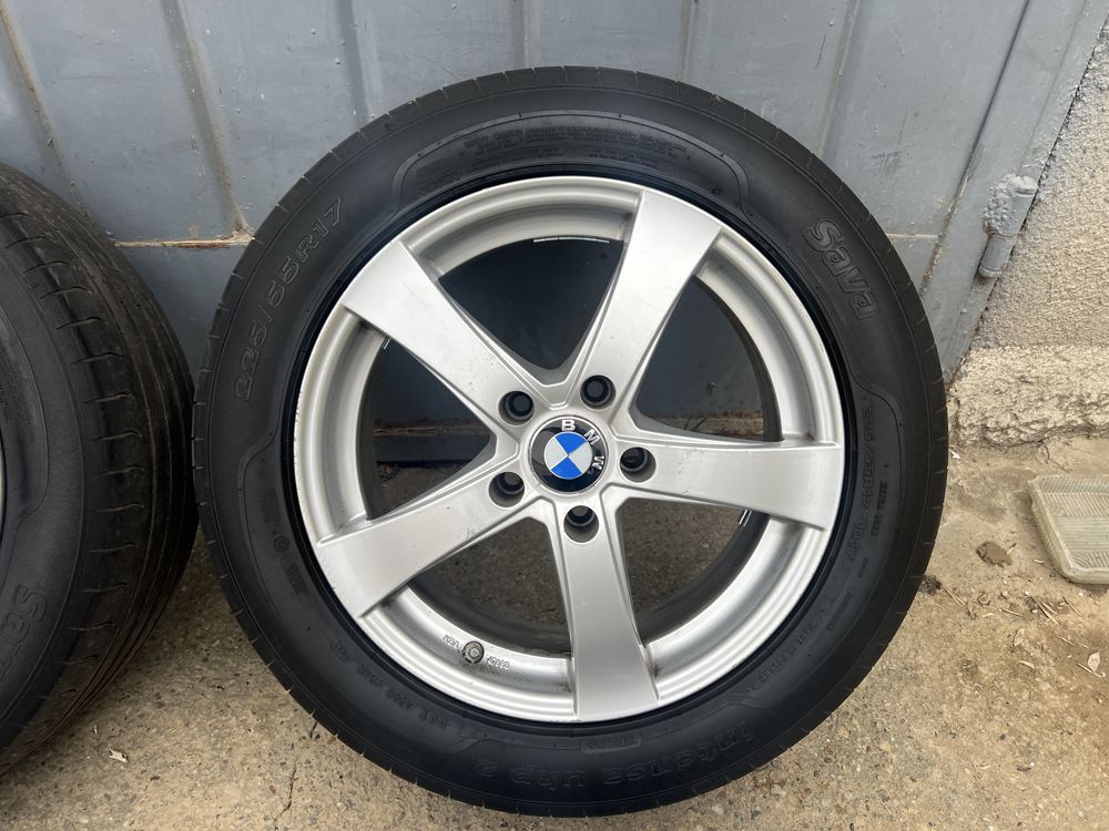 Jante BMW 5x120 5 F10 E60 Anvelope vara 225 55 R17 Senzori Dot 2022