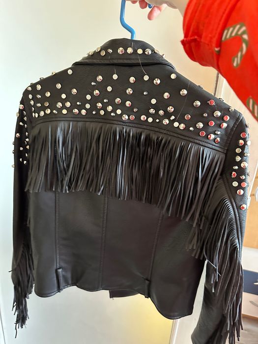 Дамски кожена яке