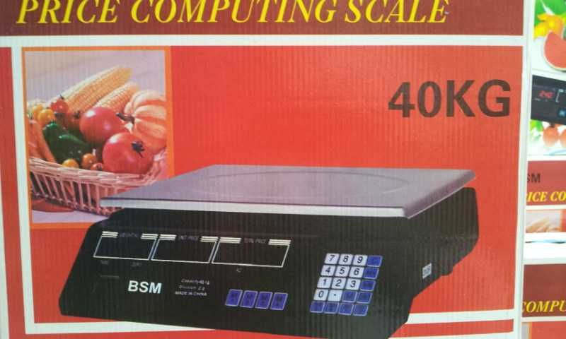 Cantar electronic. 40 kg. Fara brat. Neomologat. Nou!