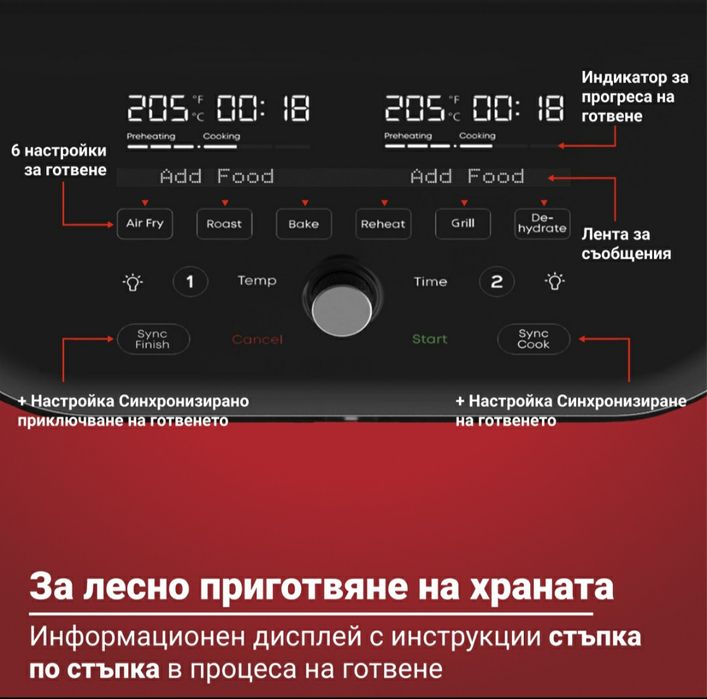 instant Vortex Plus Dual ClearCook Air Fryer