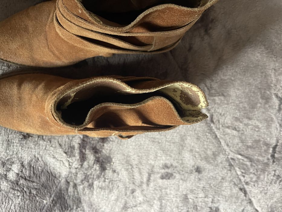 Боти и чанта от естествена кожа