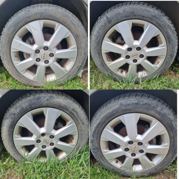 Джани със зимни гуми 215/50 R17