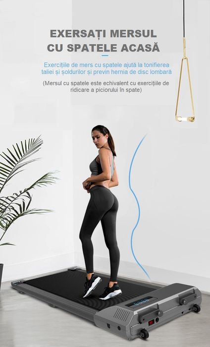 Banda Alergat Electrica A5 Viteza 1-6km/h Greutate suportata 100Kg