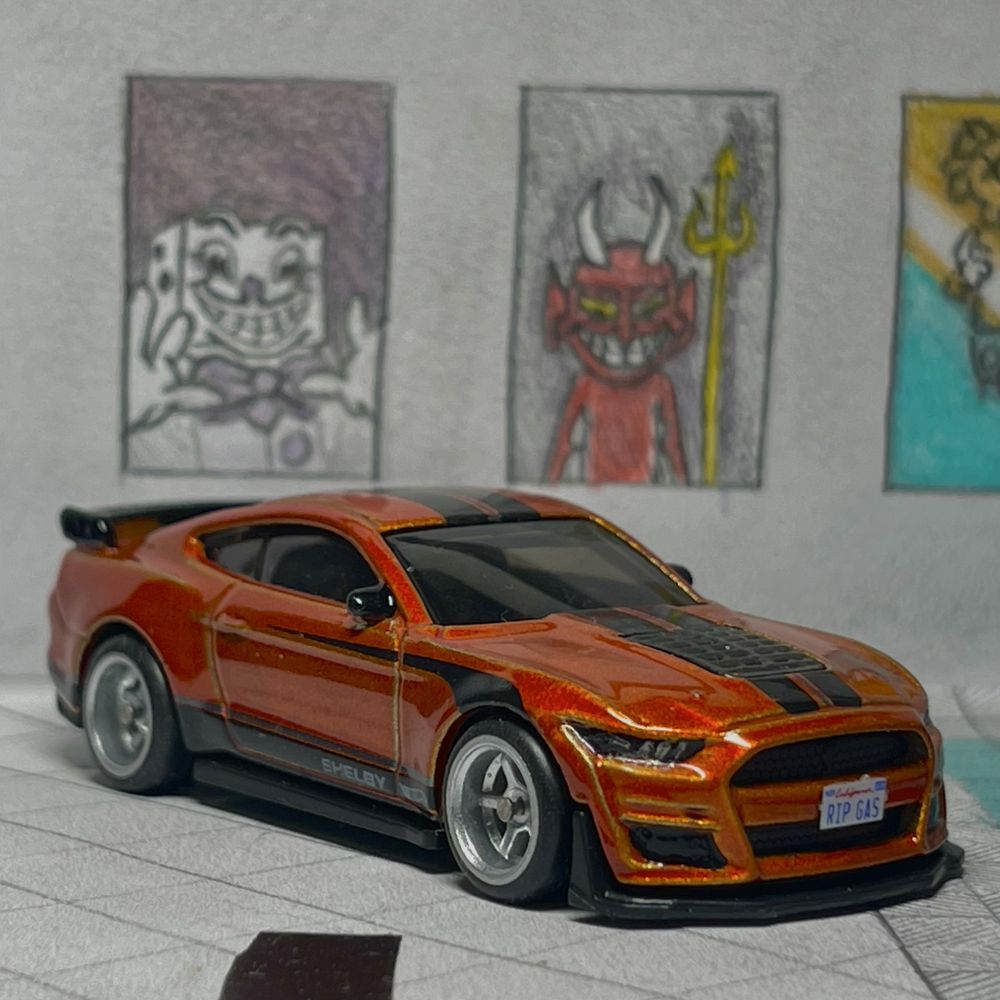 Hot Wheels Mustang GT500 custom
