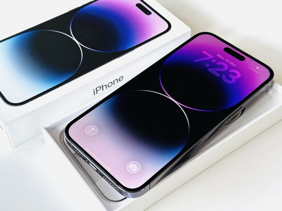 Iphone 14 Pro Max 128GB Deep Purple Гаранция 6 месеца