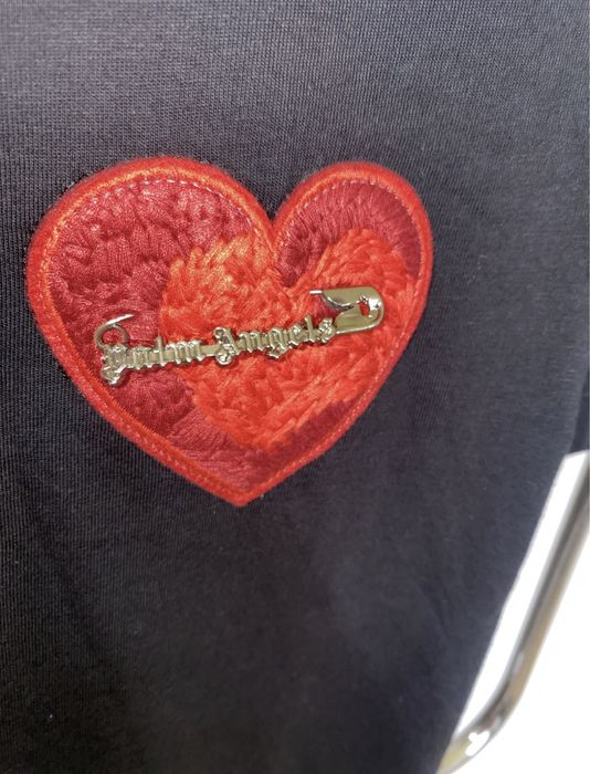 Palm angels heart pin - мъжка тениска
