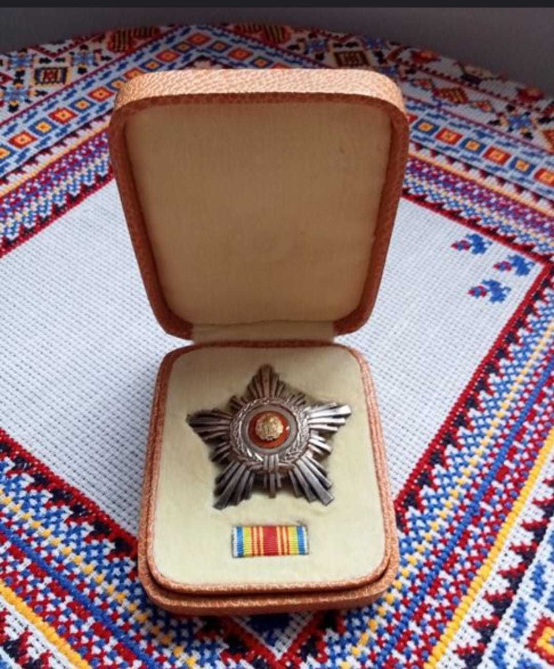 Ordinul Steaua Republicii Populare Romane CL.V (decoratie din argint)