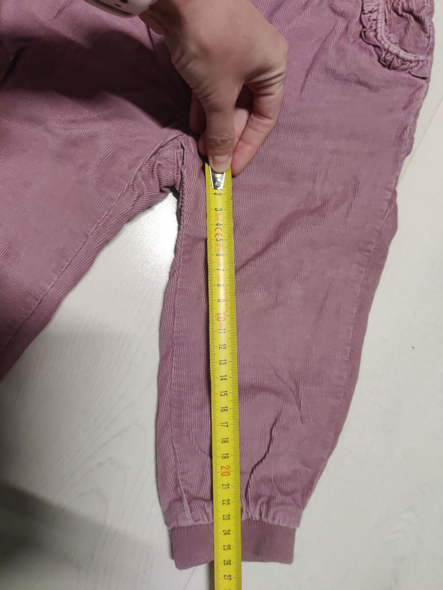 Pantaloni fetite, C&a, impecabili, 86, 12-18 luni