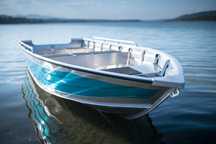 Алуминиевa моторнa рибарска лодкa 4.7м за мотор с дълъг ботуш до 40 кс