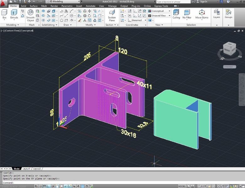 Изготвяне на чертежи на AutoCAD