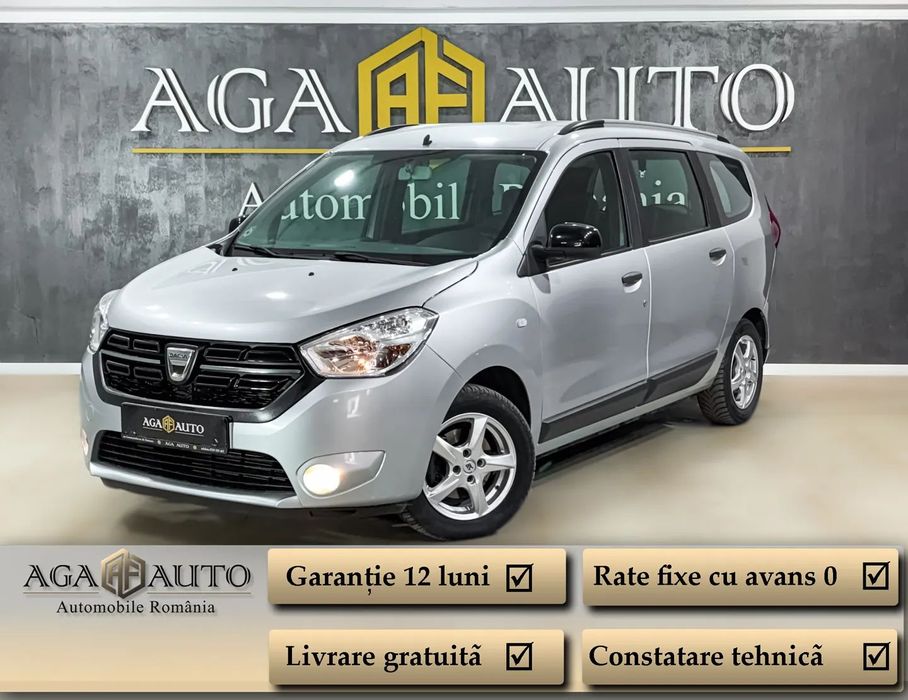 Dacia Lodgy Livrare gratuita/ Posibilitate finantare/ Rate fixe cu avans 0