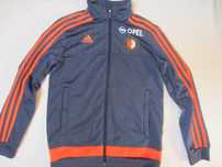 Bluza trening fotbal Feyenoord, masura 11-12 ani,Adidas