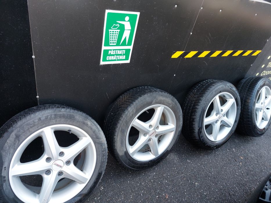 Jante roti DEZENT anvelope iarna 205 55 R16 Kia Ceed Cee'd 2012-2018