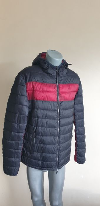 Armani Jeans AJ Puffer  56 - XL / 2XL ОРИГИНАЛ! Мъжко Двулицево Яке