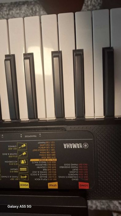 Vand orga Yamaha