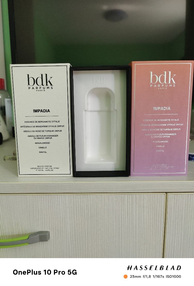 Vand cutie si supracutie parfum niche  Bdk Impadia
