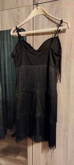 Рокля с ресни M/L