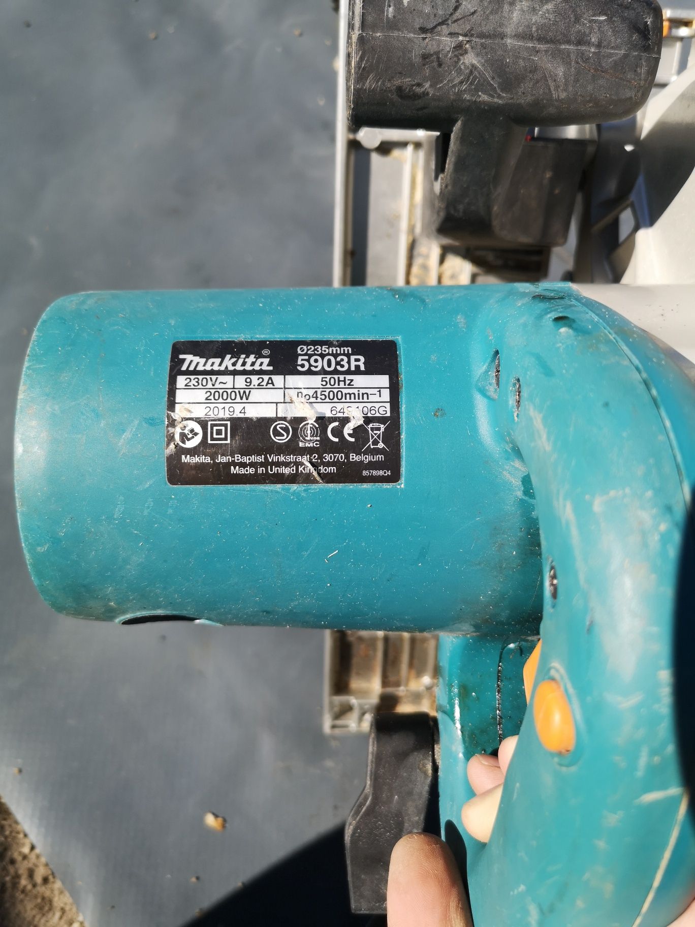 Makita 235мм 2000w циркуляр