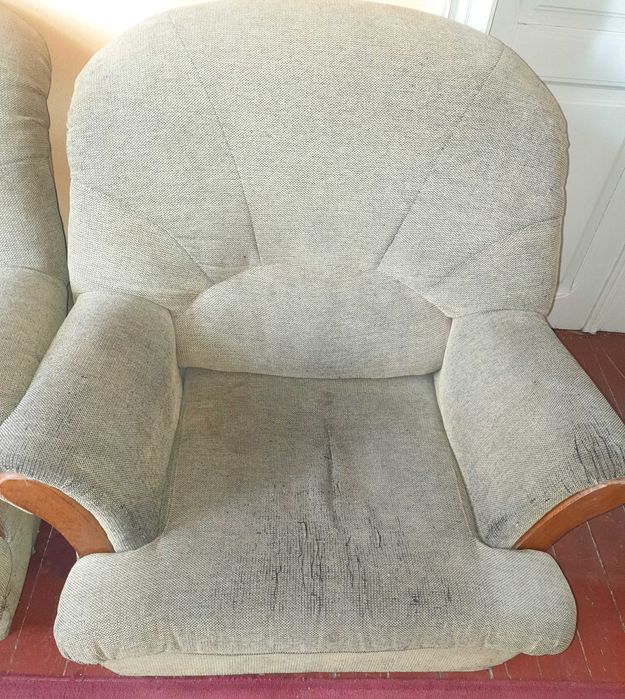 Canapea extensibilă + 2 fotolii